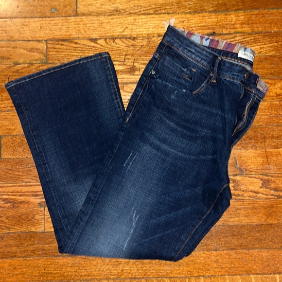 Mike Randy Distressed Bootcut Jeans 34/32 - Picture 1 of 5